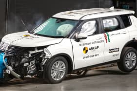 Mitsubishi's new family SUV has earned top marks in safety testing