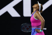 Naomi Osaka was upset by Amanda Anisimova of the US in their third-round clash.