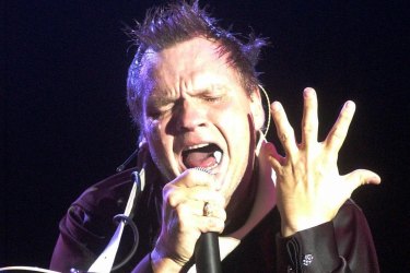 Meat Loaf and Friends lead singer Meat Loaf performs during the band’s concert at Moondance Jam 11 near Walker, Minnesota, on July 12, 2002. 