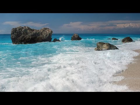 😴🌊  Calming Seas -11 Hours - Ocean Waves Nature Sounds Relaxation Meditation Sleep