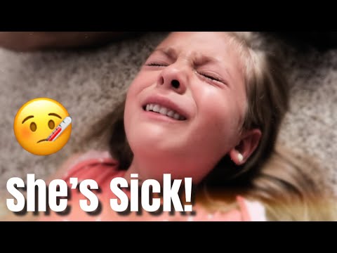 SHE'S SICK AND CONTAGIOUS! - VERY EMOTIONAL / SHE GOT SENT HOME FROM SCHOOL IN TEARS