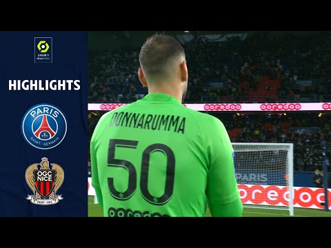 PARIS SAINT-GERMAIN - OGC NICE (0 - 0) - Highlights - (PSG - OGCN) / 2021-2022