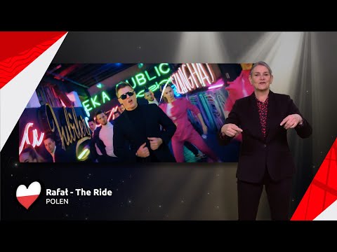 Rafał - The Ride | Polen 🇵🇱 | Sign dance | ESC21