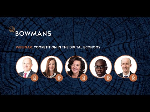 Webinar: South Africa - Competition in the digital economy