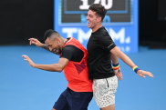 Nick Kyrgios and Thanasi Kokkinakis.