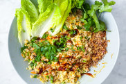 Lucy Tweed’s “san choy larb fried rice”. 