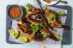 Thai grilled chicken.
