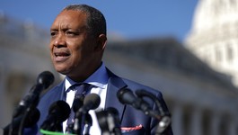 District of Columbia Attorney General Karl Racine speaks at a news conference on December 14, 2021, in Washington, D.C.