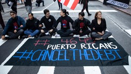 Puerto Ricans demand debt cancellation