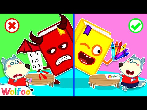 No No Wolfoo! Stay Away From the Bad Book - Educational Video for Kids | Wolfoo Channel Kids Cartoon