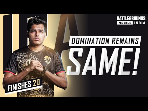 DOMINATION REMAINS THE SAME | 20 KILLS GAMEPLAY | BGMI