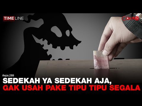 Denny Siregar: SEDEKAH YA SEDEKAH AJA, GAK USAH PAKE TIPU TIPU SEGALA