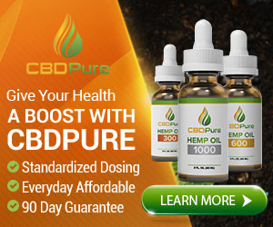 CBDPure display ad