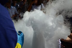 Dry ice