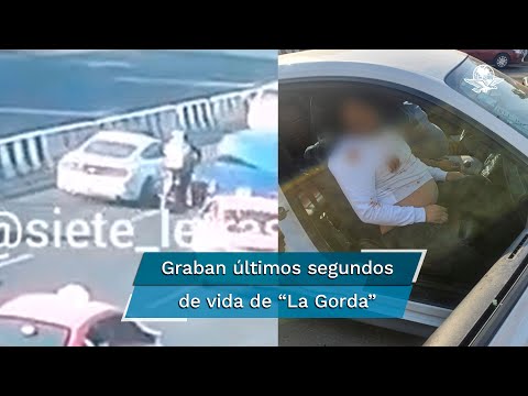 Así intentó huir de sicarios “La Gorda”, líder de "Los Rodolfos”, pero el tráfico se lo impidió