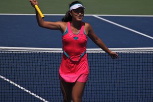 Shuai Peng at the US Open 2014 women tournament