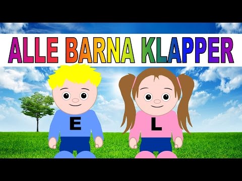 Alle barna klapper - med animasjon