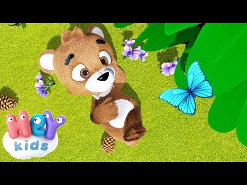 Kicsi Barna Mackó 🐻Gyerekdalok és mondókák | HeyKids.hu