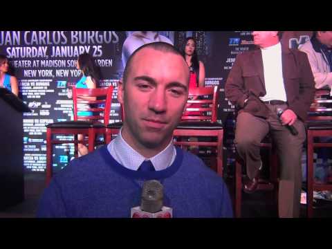 Sean Monaghan vs. Matt Vanda interview at Garcia vs. Burgos Final Presser NYC 1/23/14