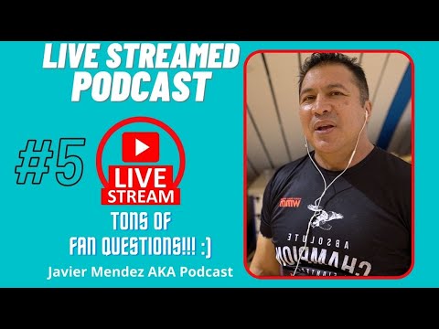 Javier Mendez Livestream podcast -  PFL, UFC, Bellator Card discussion fan questions