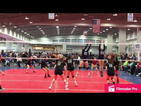 Hannah Dalton Volleyball Highlights Video-Capitol Hill Classic