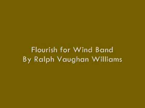 Flourish for Wind Band By Ralph Vaughan Williams