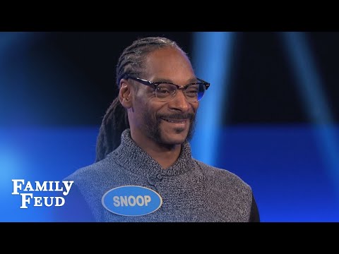 Snoop Dogg's CRAZY Fast Money! | Celebrity Family Feud | OUTTAKE