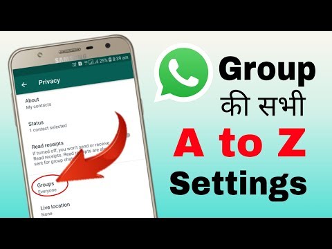 WhatsApp group all settings and hacks | How do you change group settings on WhatsApp