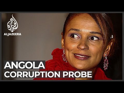 Angolan ex-president's daughter denies stealing a fortune