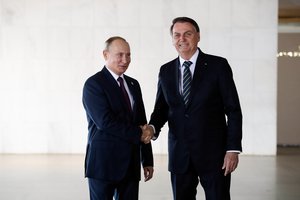 (Brasilia - DF, 14/11/2019) President of the Republic, Jair Bolsonaro receives the President of the Russian Federation, Vladimir Putin