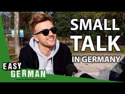 How to make small talk in Germany | Easy German 320