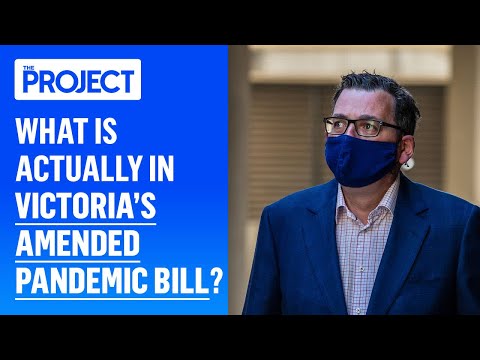 What Is In The Victoria's Amended Pandemic Bill?  | The Project