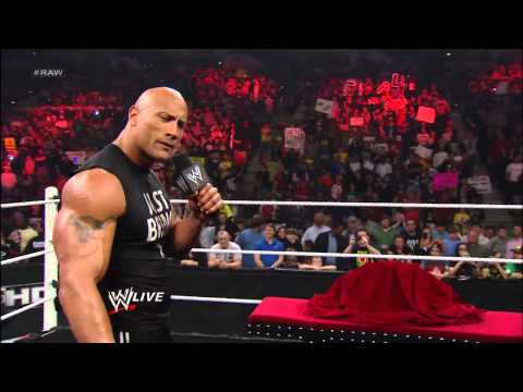 The Rock reveals the new WWE Championship: Raw, Feb. 18, 2013