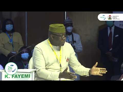 NES26: HE Dr. Kayode Fayemi speaking on Nigeria's Turning Point