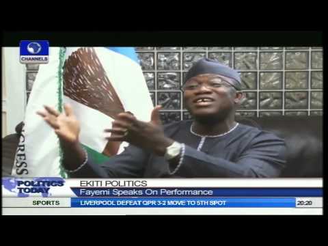 Politics Today:  Kayode Fayemi Speaks On His Future Plans And Ekiti Politics  Pt2