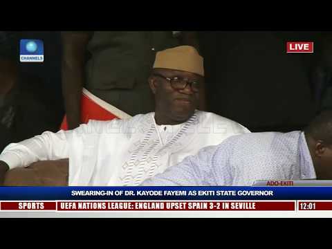 Kayode Fayemi Sworn-In As Ekiti State Governor Pt.1 |Live Event|