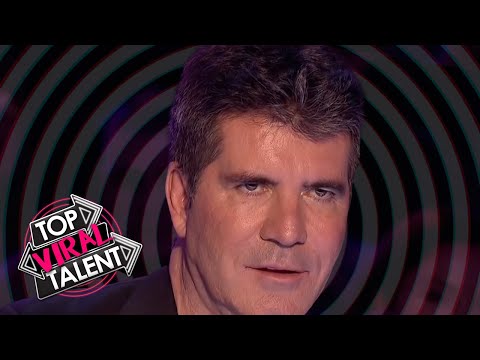 OMG! SIMON GETS HYPNOTIZED! These are the BEST HYPNOSIS ACTS