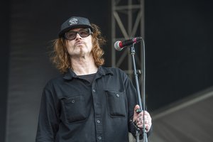 Mark Lanegan performs at the Sonic Temple Art and Music Festival in Columbus, Ohio on May 18, 2019