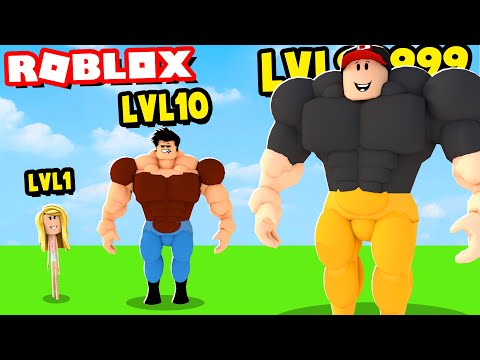 EWOLUCJA MIĘŚNIAKA w Roblox! | Vito i Bella