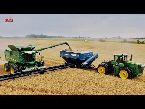 2019 Wheat Harvest 1,200 Bushels at a Time