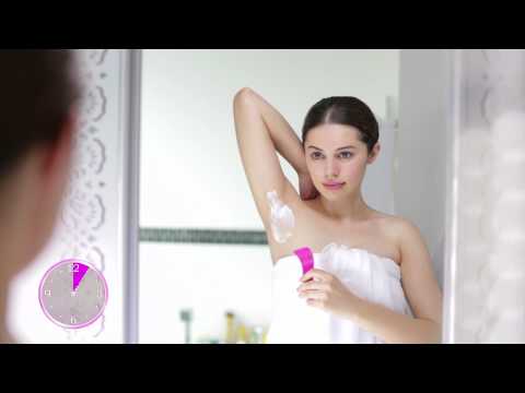 Demo Video for using Veet Hair Removal Cream for Underarms