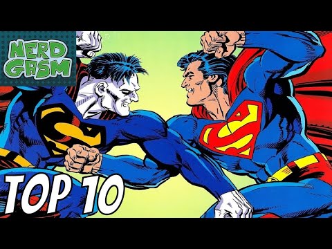 NerdGasm's Top 10 Superman Villains (UPDATED)