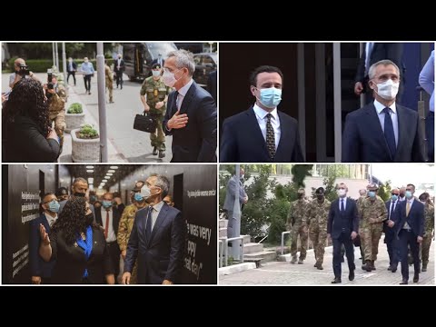 NATO Secretary General Jens Stoltenberg in Kosovo - July 1, 2021