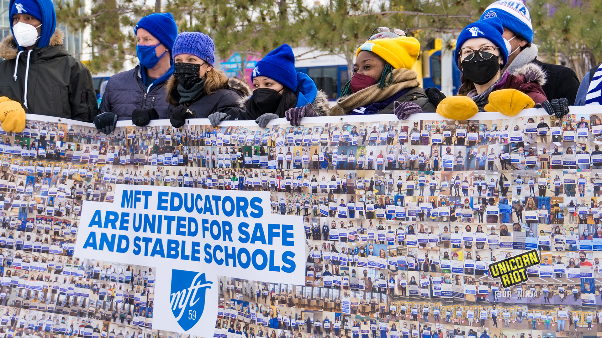 MFT ESP Teachers Union Rally Strike