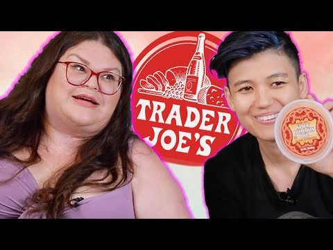 Kristin And Jen Try Every Trader Joe's Dip | Kitchen And Jorn