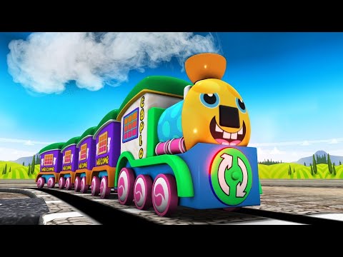 Toy Factory Hospital Medical Service - Choo Choo Toy Tran Cartoon Cartoon Kereta Api