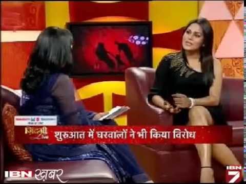 Being Celebrity Guest at Zindagi Live IBN7 | Nikkiey Chawla