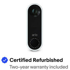 Arlo AVD1001-100NAR Essential HD Video Wired Doorbell - Certified Refurbished