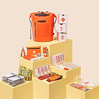 JUDY Emergency Preparedness Dry Backpack - The Mover Max - Disaster Bag for Hurricanes, Earthquakes, and More - Supports U...