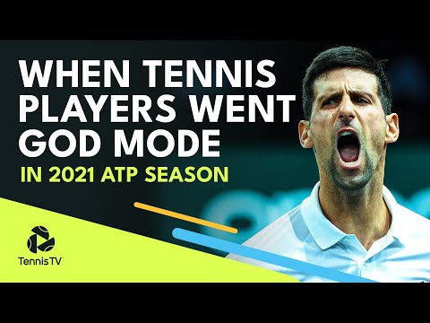 10 Times ATP Tennis Players Went GOD MODE In 2021